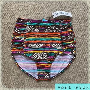 ⭐️HP⭐️ Septangle High Waisted Bikini Bottom
